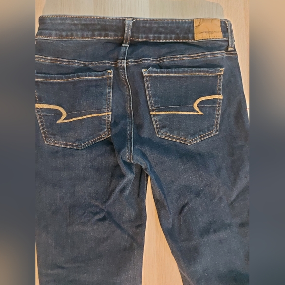 Size 4 regular American Eagle super stretch jeggings - Picture 2 of 2